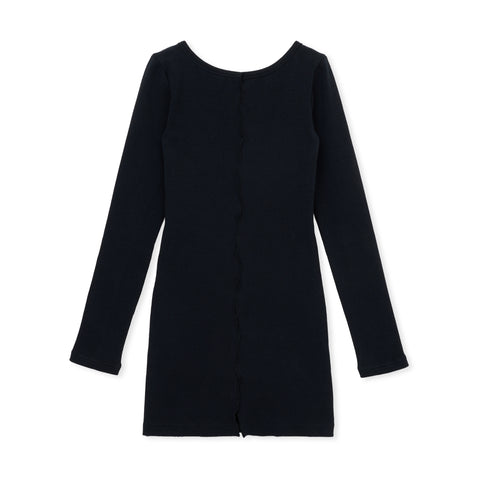 holed top b / BLACK
