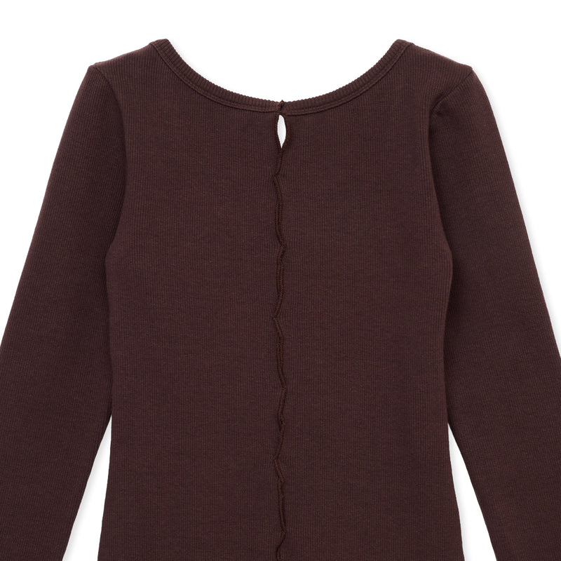 holed top b / D.BROWN