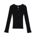 hole sheer / BLACK