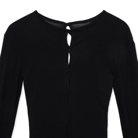hole sheer / BLACK