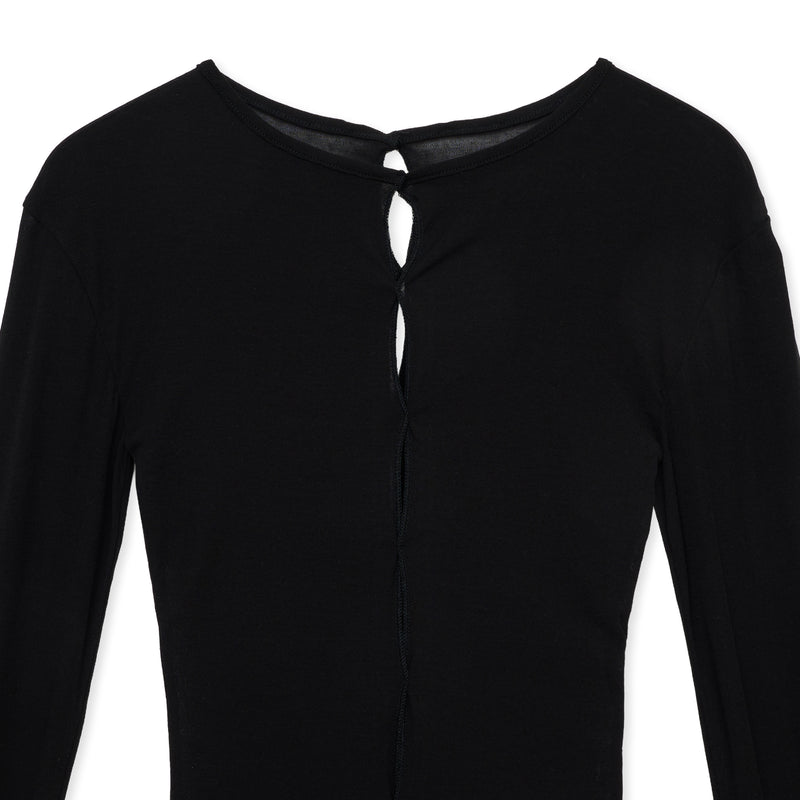 hole sheer / BLACK