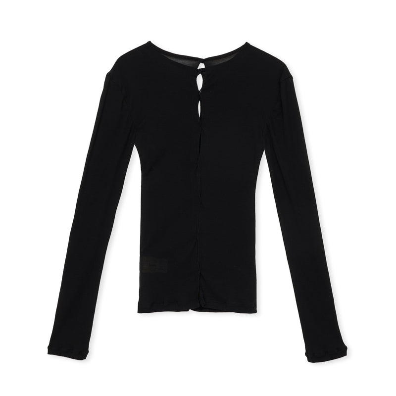 hole sheer / BLACK