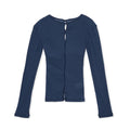 hole sheer / NAVY