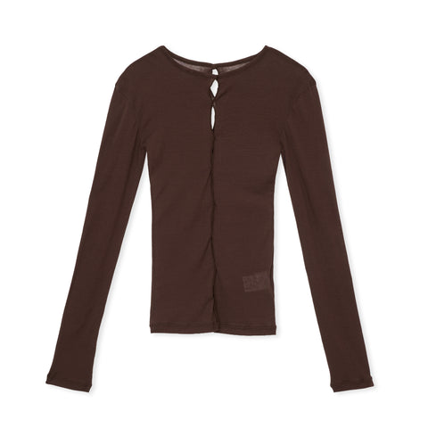hole sheer / D.BROWN