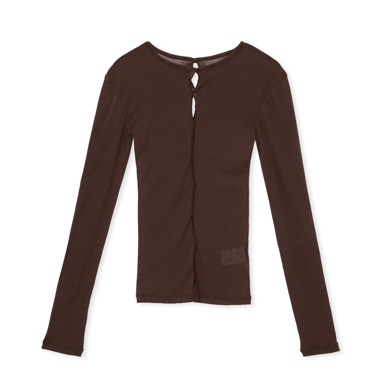hole sheer / D.BROWN