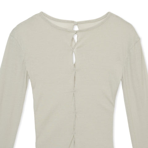 hole sheer / BEIGE