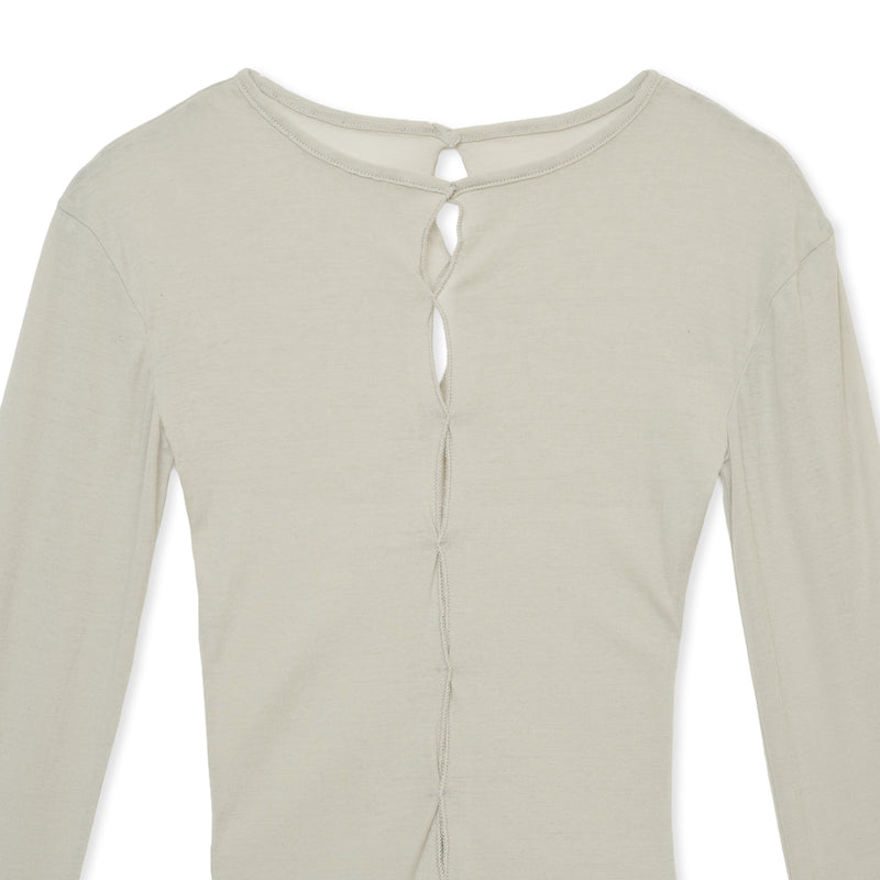 hole sheer / BEIGE