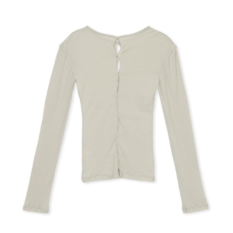 hole sheer / BEIGE