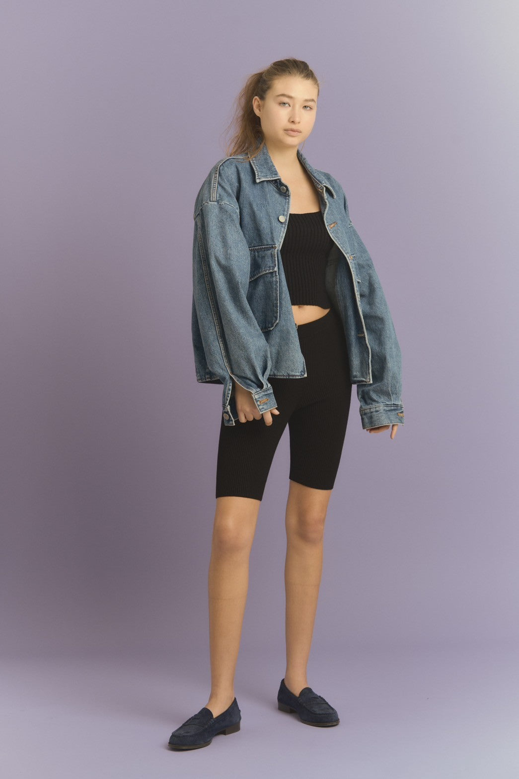 レッグウェア SHISHIKUI Rib Knit legg / BLACK Rib Knit legg / BLACK – SHISHIKUI