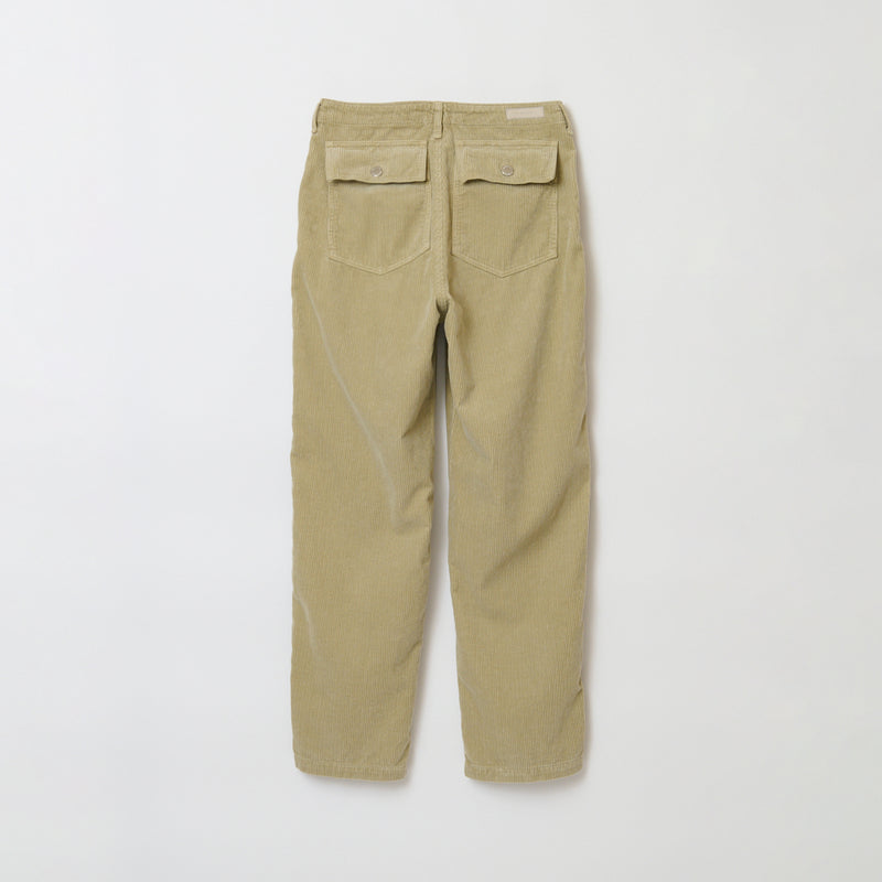 SHISHIKUI コーデュロイベイカーパンツ ユニセックス クリーム CORDUROY BAKER / CREAM – SHISHIKUI