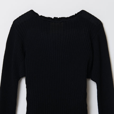 COTTON CASHMERE / BLACK