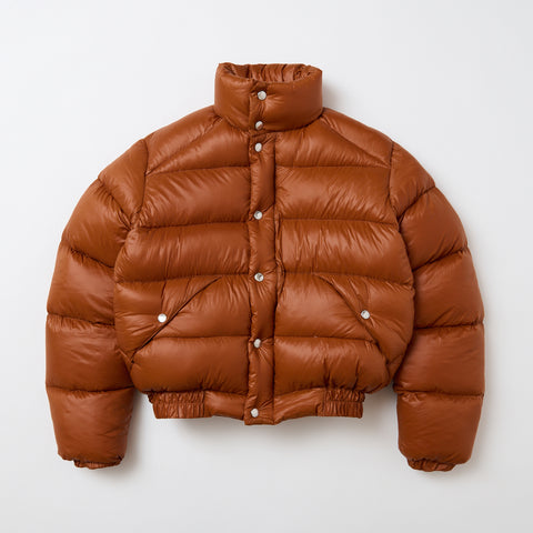 THE SHISHIKUI DOWN JACKET / LUSTER BLACK