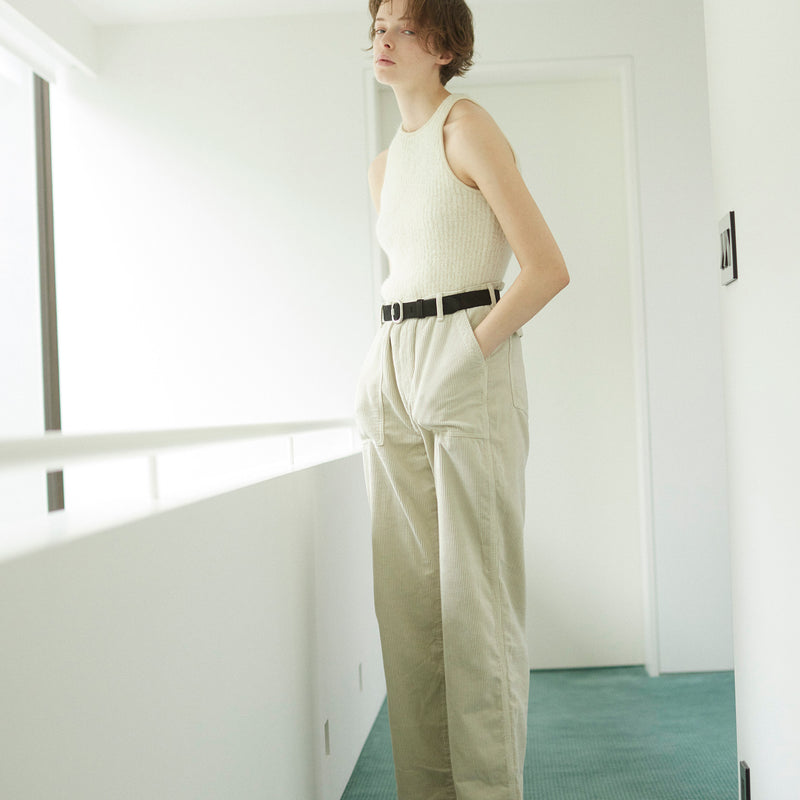 パンツ SHISHIKUI CORDUROY BAKER CREAM 38 CORDUROY BAKER / CREAM – SHISHIKUI