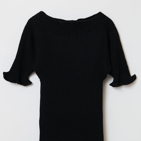 S COTTON CASHMERE / black