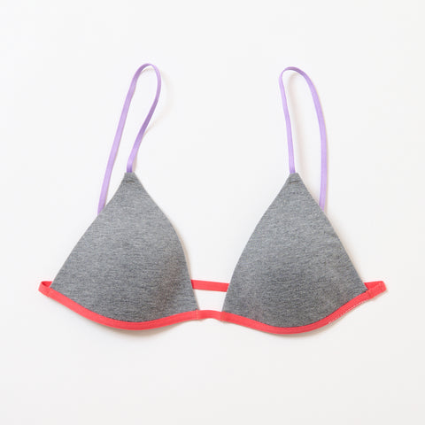 Strap Bra / gray