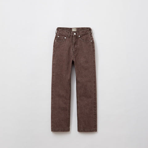 THE SHISHIKUI BASIC JEANS BROWN サイズ24